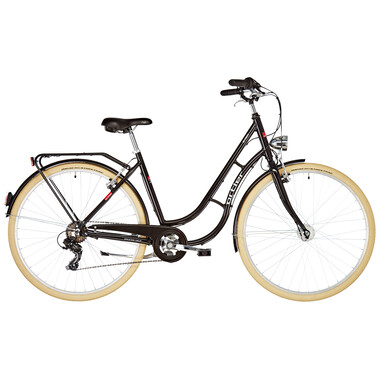 Bicicleta holandesa ORTLER DETROIT EQ WAVE Aluminio Negro 2019 0